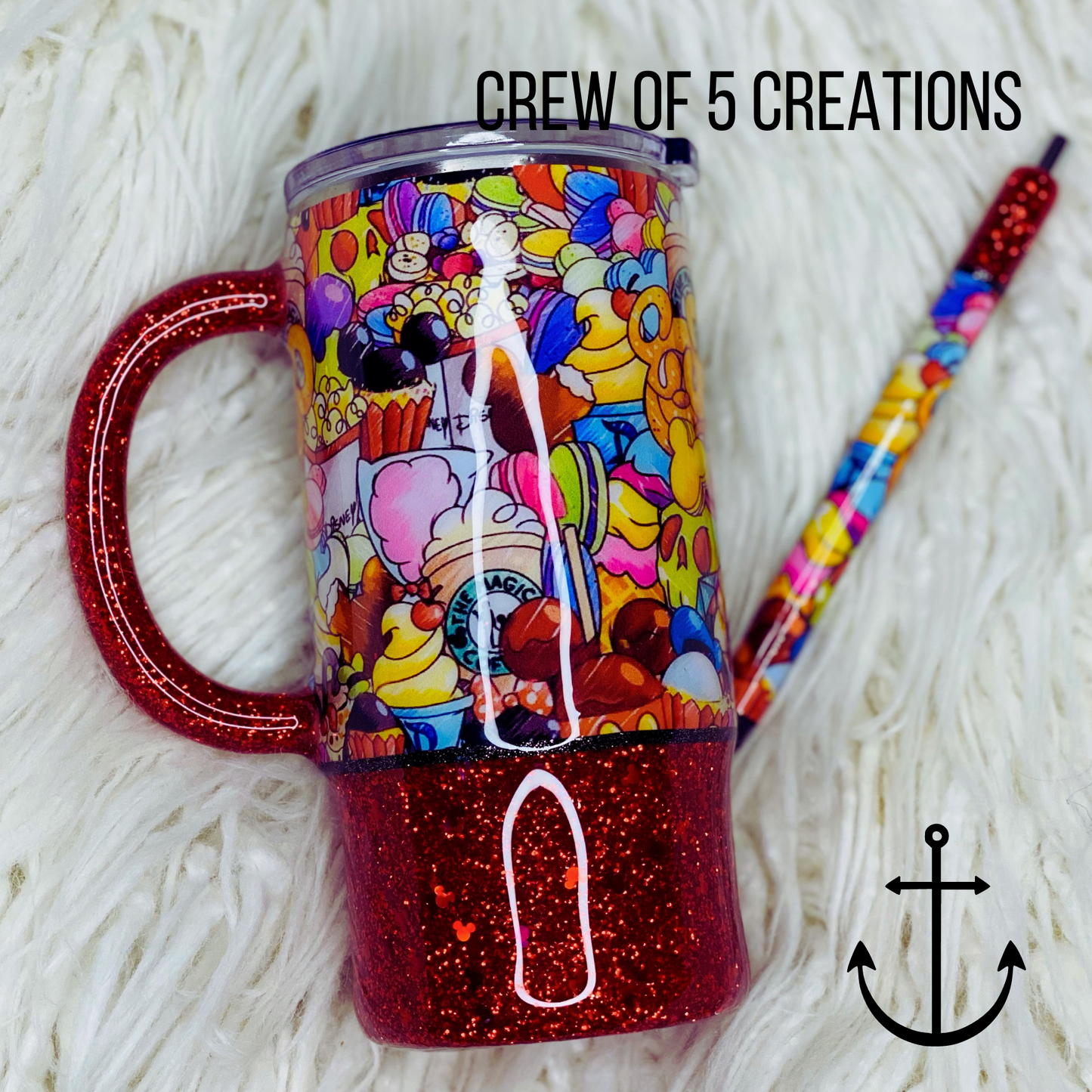 The House of the Mouse Snacks 16 oz Custom Travel Mug + Matching Pen