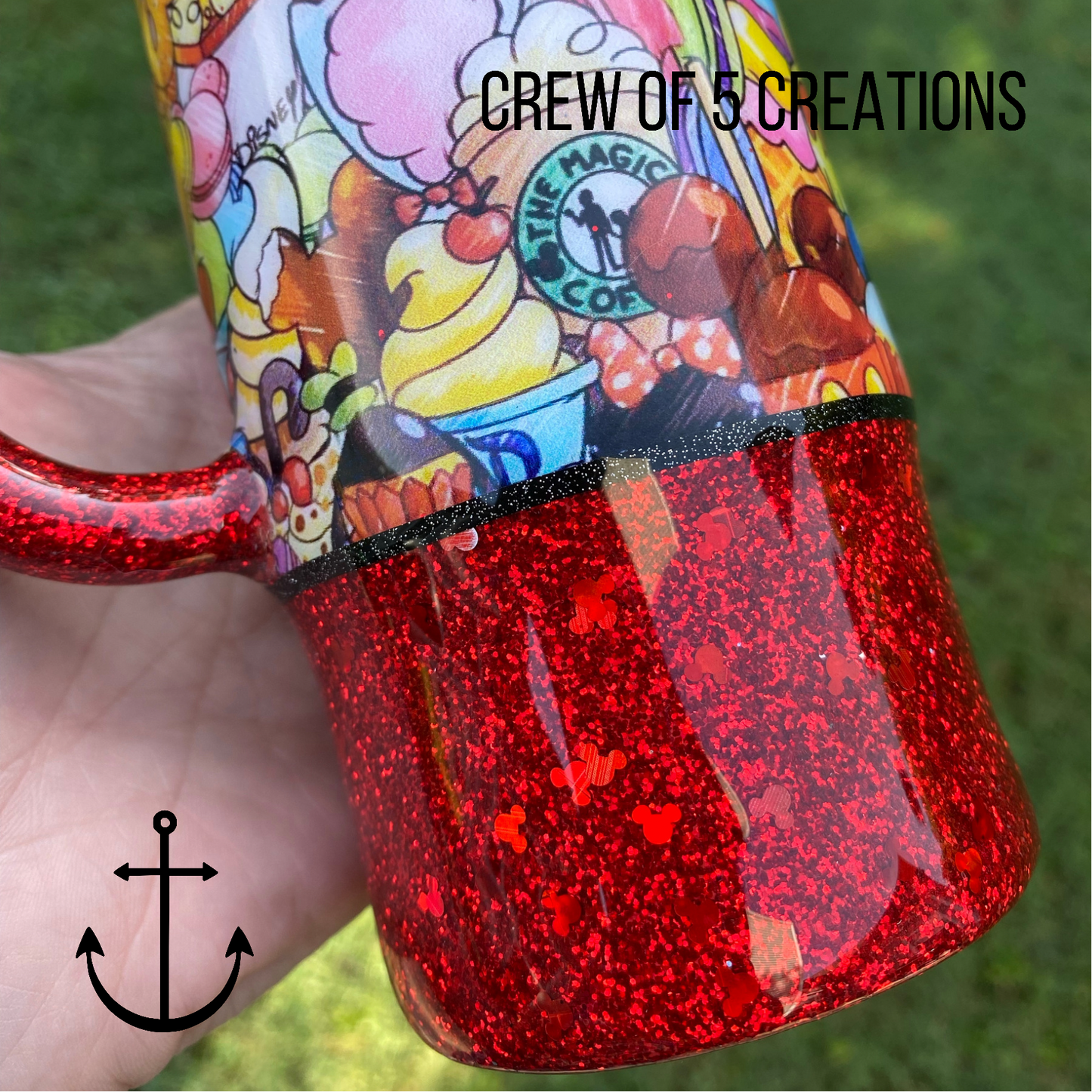 The House of the Mouse Snacks 16 oz Custom Travel Mug + Matching Pen
