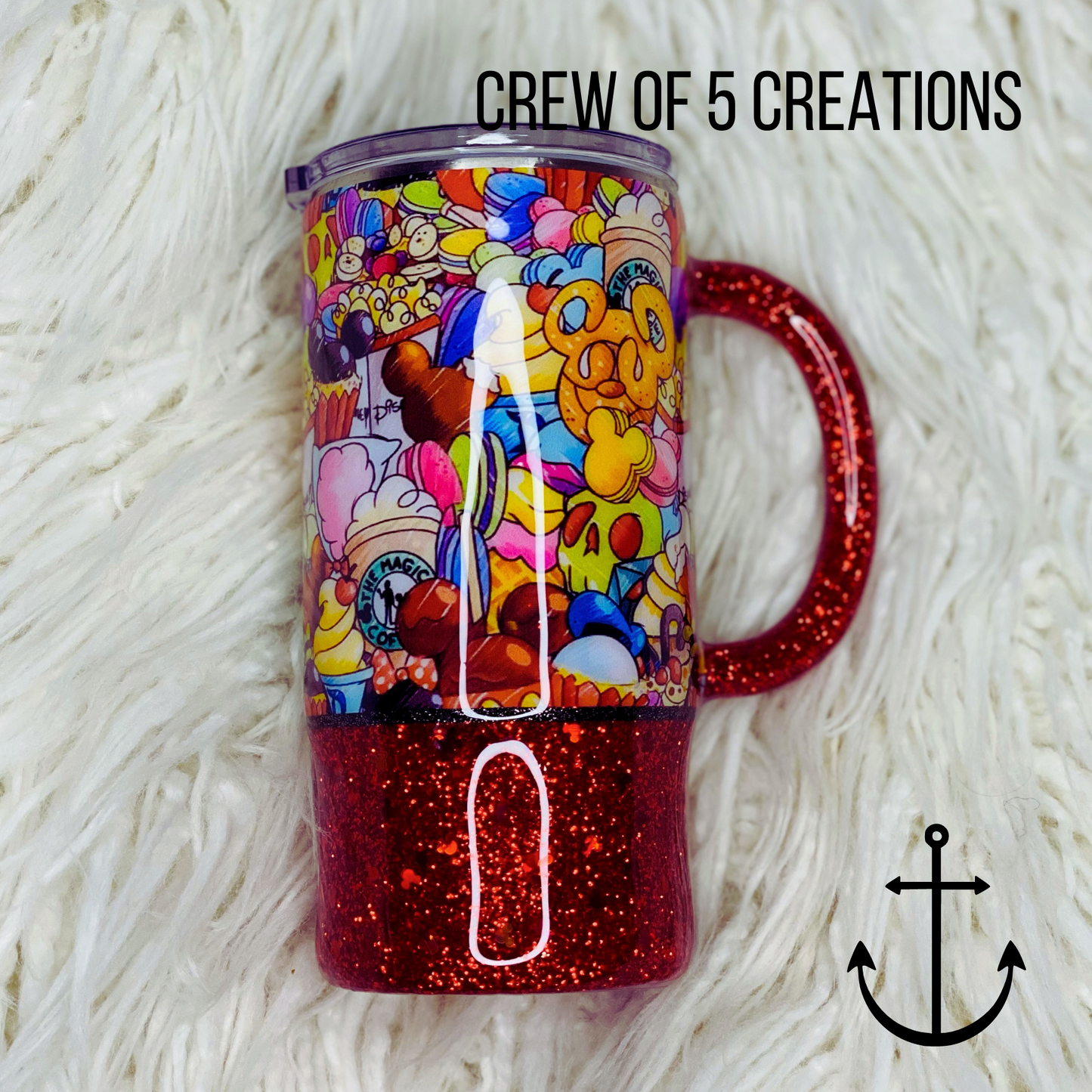 The House of the Mouse Snacks 16 oz Custom Travel Mug + Matching Pen