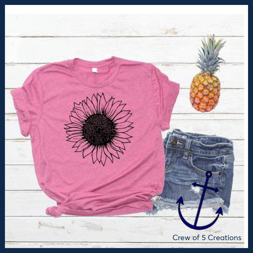 Sunflower Adult Shirts