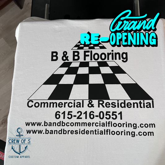 B & B Flooring Grand Re-Opening