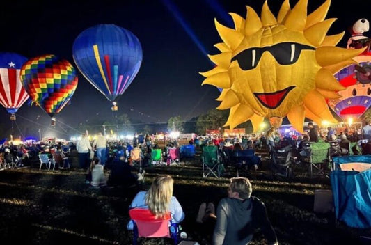 Join Us for THE NASHVILLE BALLOON GLOW & LASER SHOW – Family Fun, Hot Air Balloon Rides, Live Music, and More on October 4-5, 2024!