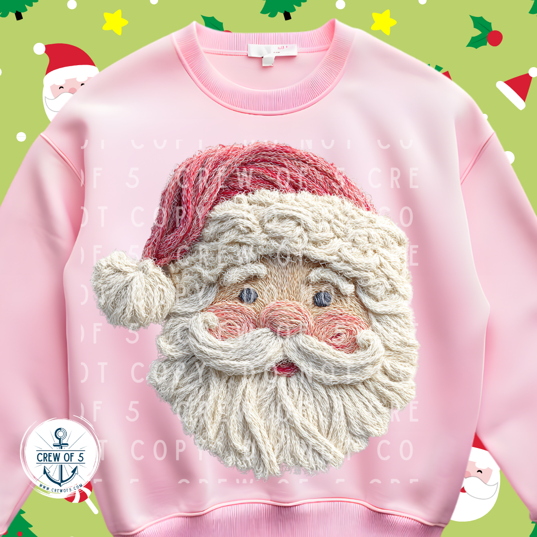 Santa (Faux Knit)