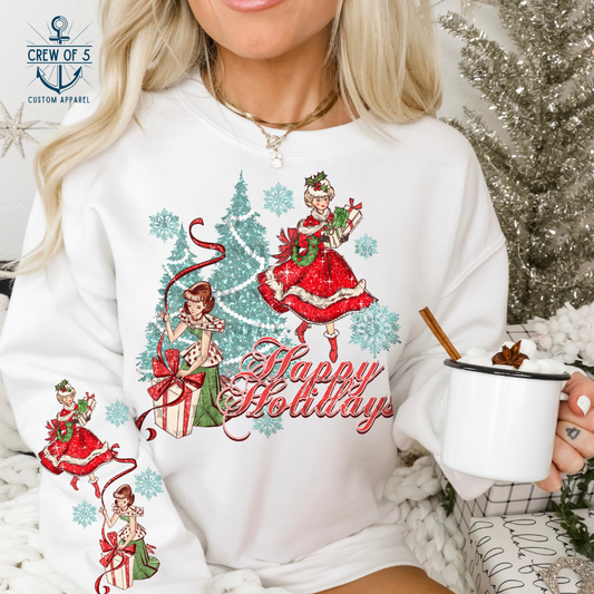 Happy Holidays Vintage