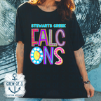 Stewarts Creek Falcons (Bright Design, Multiple Options)