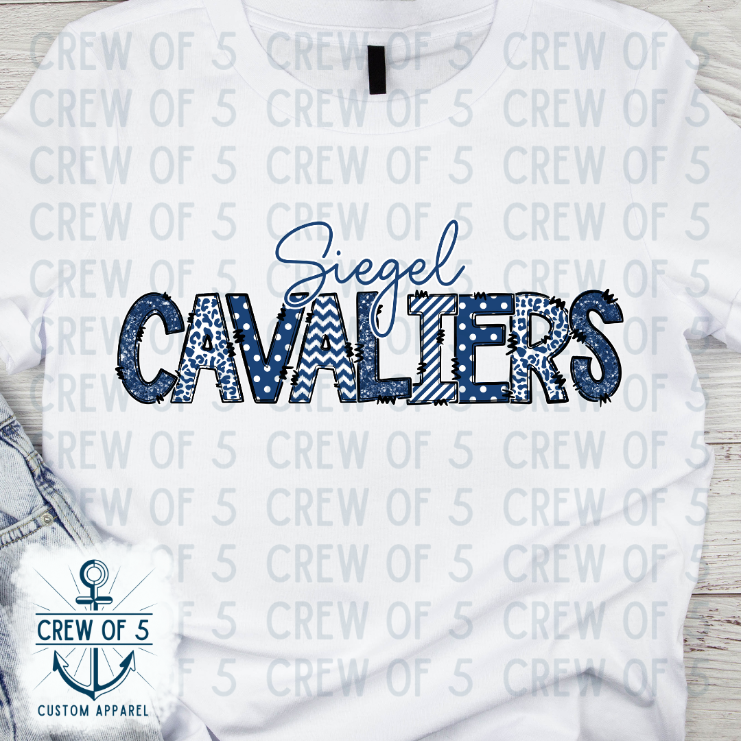 Siegel Cavaliers (Teal/Navy, Multiple Options)