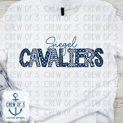 Siegel Cavaliers (Teal/Navy, Multiple Options)