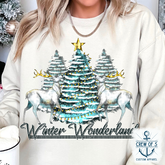 Winter Wonderland Turquoise