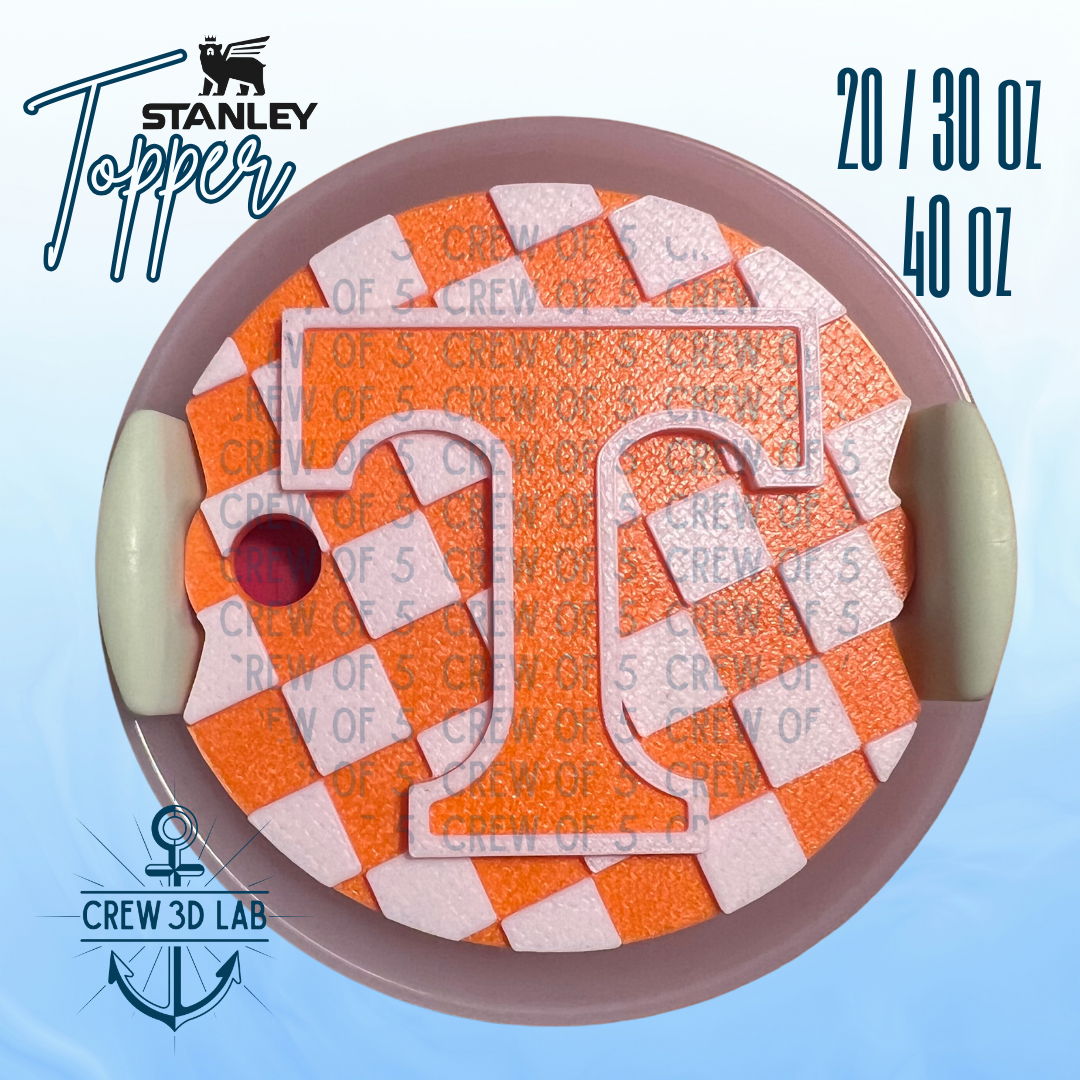 Tennessee Round Tumbler Topper