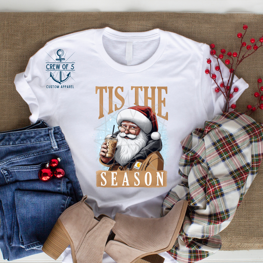 Tis the Season Santa (2 Background Options)