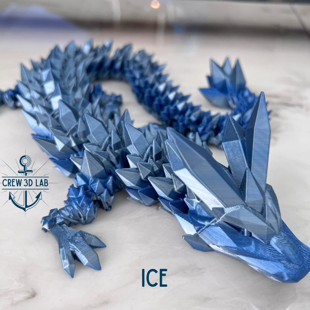 Guardian Crystal Dragon - Majestic Protector of the Realm