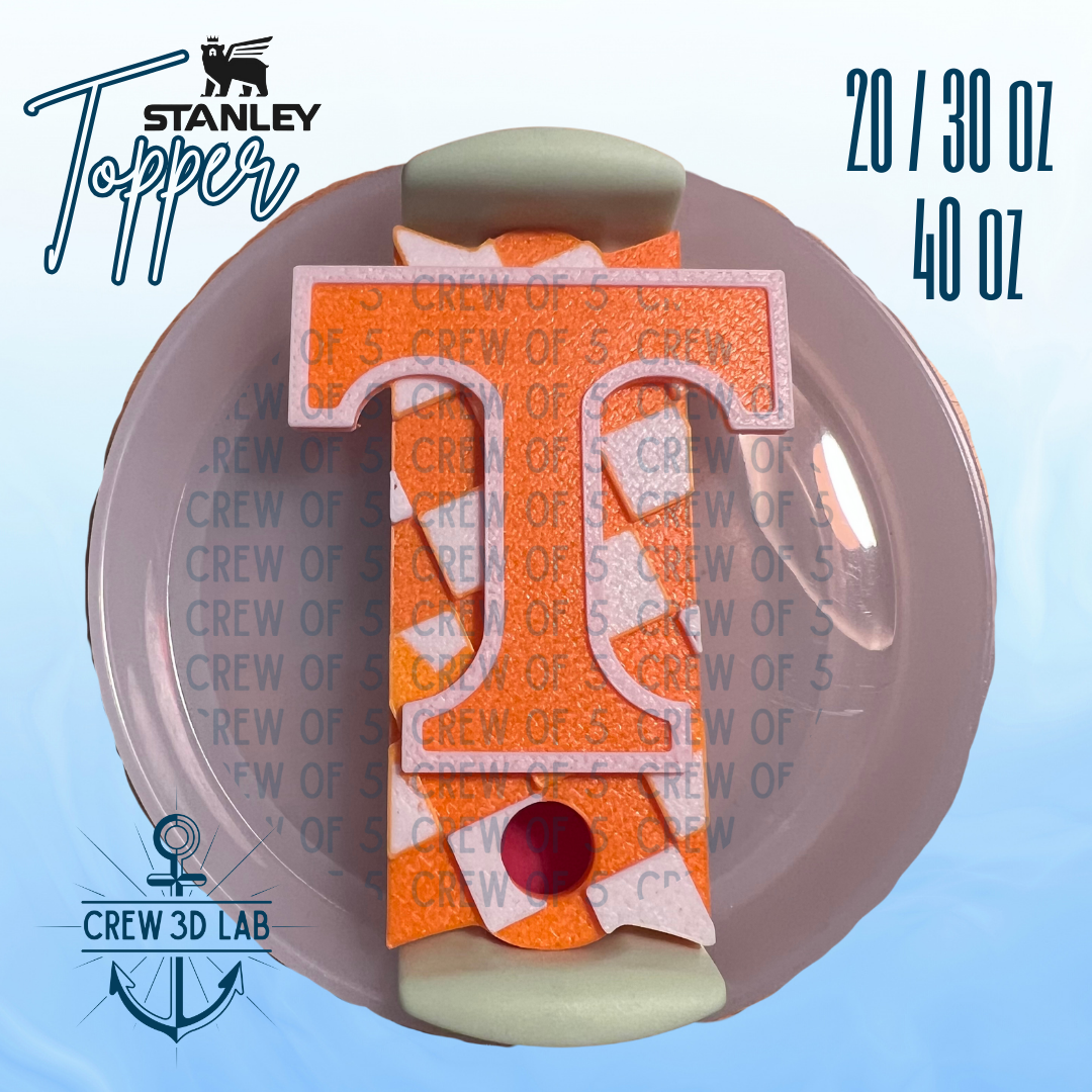 Tennessee Classic Rectangle Tumbler Topper