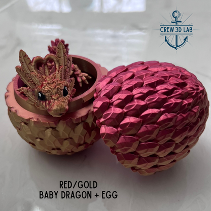 Mystical Baby Dragons & Enchanted Eggs - Custom 3D Creations