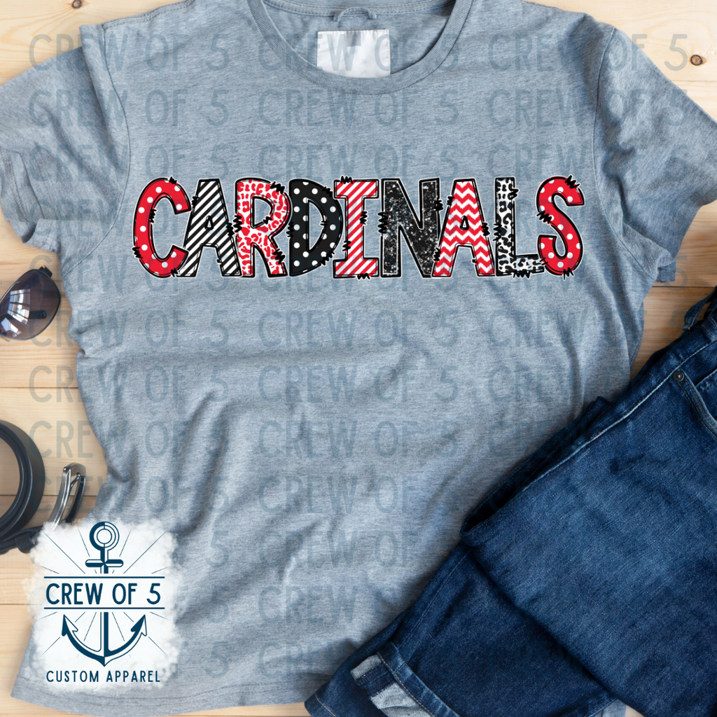 Stewarts Creek Cardinals (Red/Black, Multiple Options)