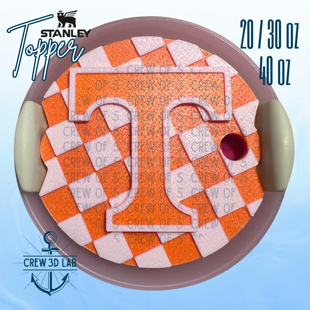 Tennessee Round Tumbler Topper