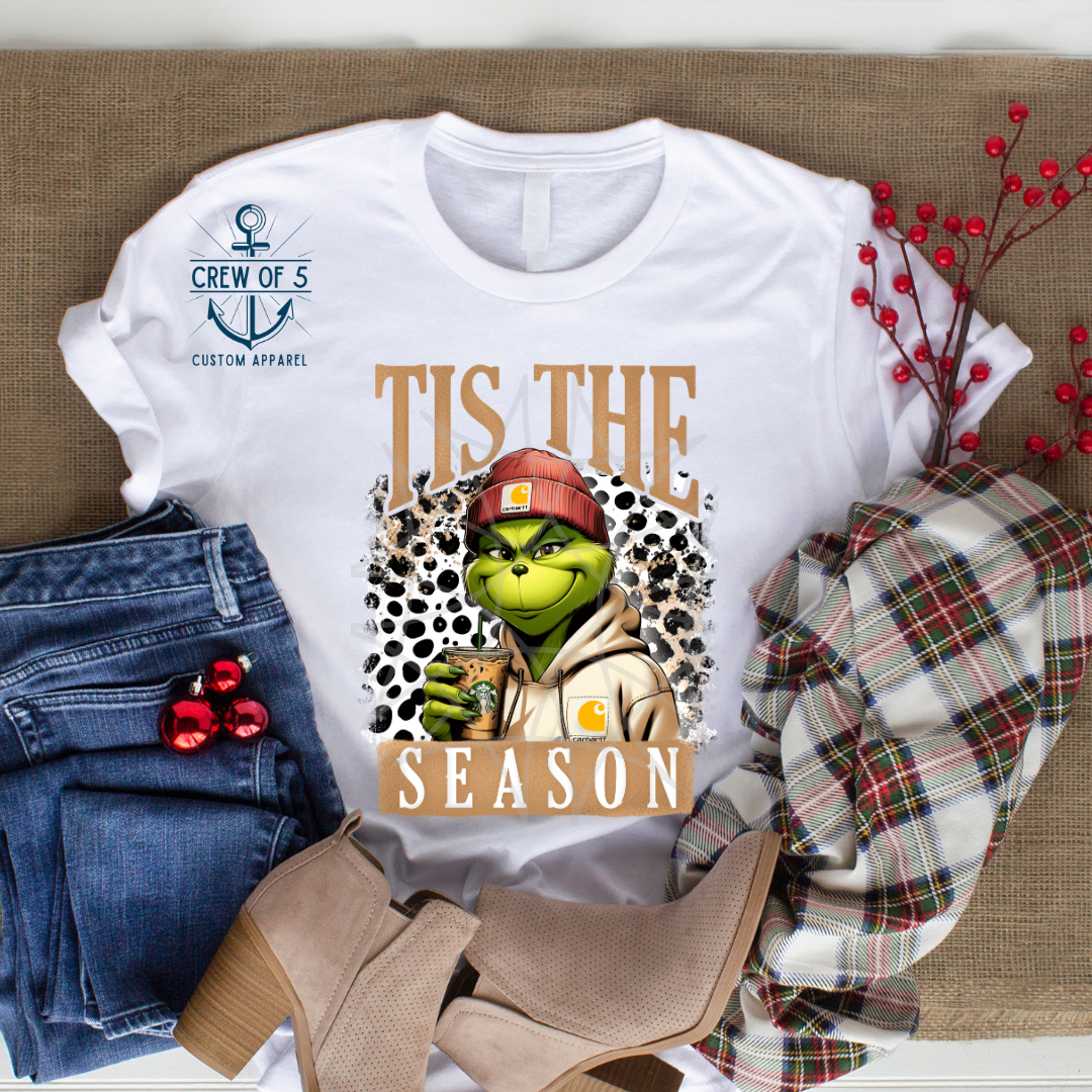 Tis the Season Green 1 (2 Background Options)