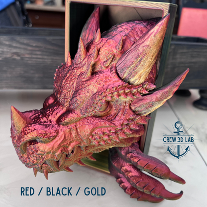 Dragon Head Bookend - Unleash the Magic on Your Bookshelf