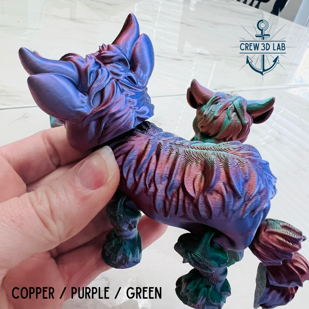 3D Highland Cow