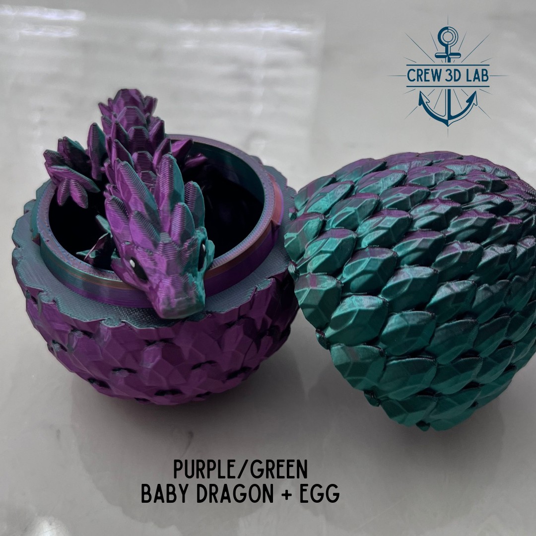 Mystical Baby Dragons & Enchanted Eggs - Custom 3D Creations