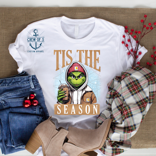 Tis the Season Green 4 (2 Background Options)