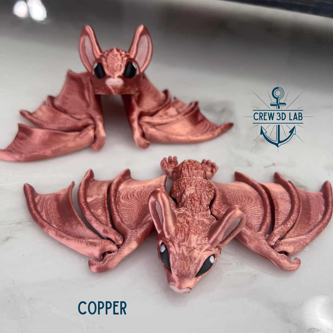 Adorable Posable Bats - The Cutest Little Companions!