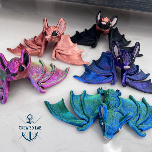 Adorable Posable Bats - The Cutest Little Companions!