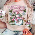 Pink Snowman