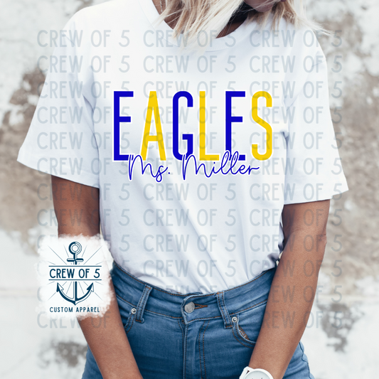 Eagles with Custom Name