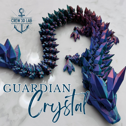 Guardian Crystal Dragon - Majestic Protector of the Realm