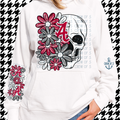 Alabama Floral Skull