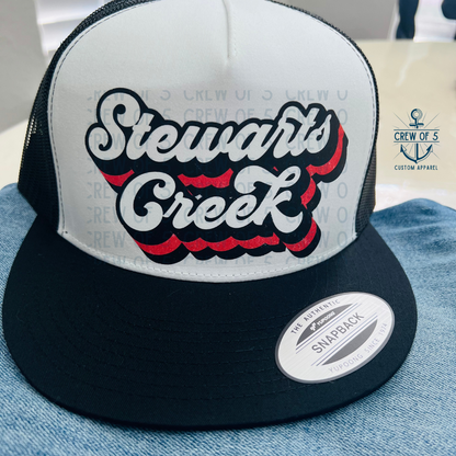 Stewarts Creek Custom Trucker Snapback Hat