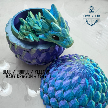 Mystical Baby Dragons & Enchanted Eggs - Custom 3D Creations