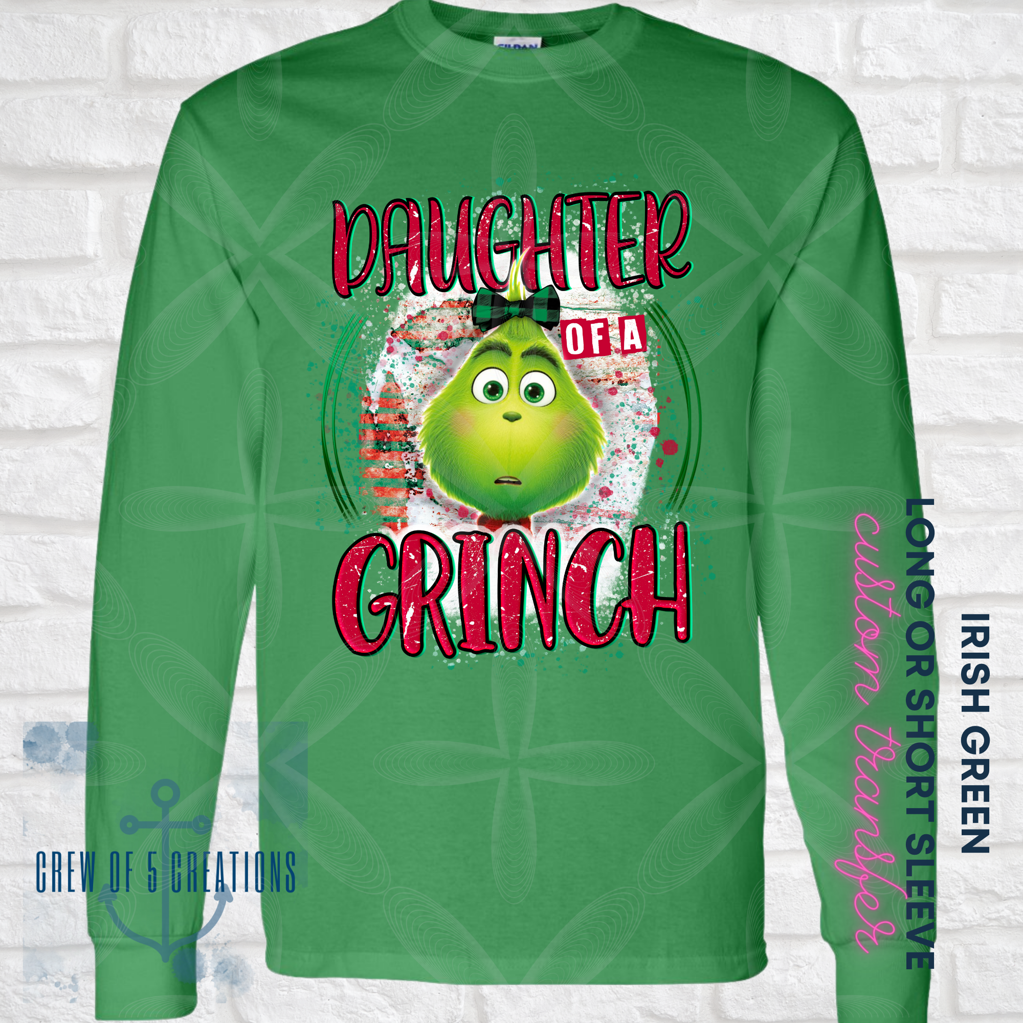 Green Family (Black, Gray, Green & Red Shirts Available)