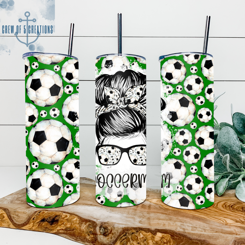 Soccer Mom 20 oz Tumbler