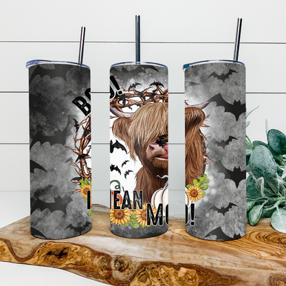 Boo I Mean Moo (1) 20 oz Tumbler