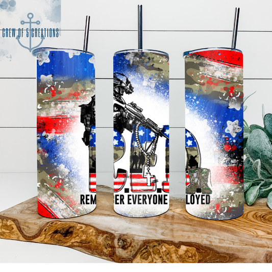 R.E.D. 20 oz Tumbler