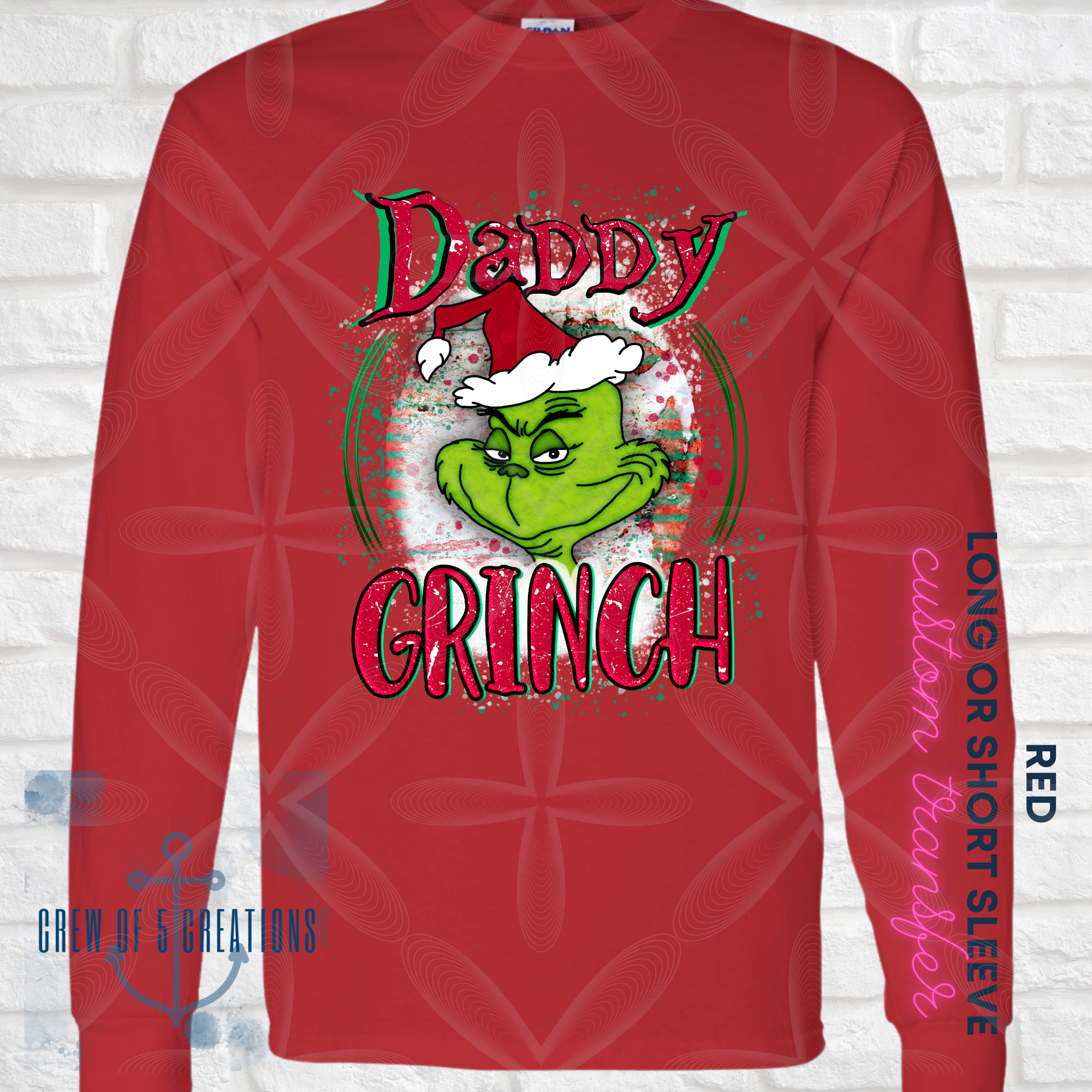 Green Family (Black, Gray, Green & Red Shirts Available)