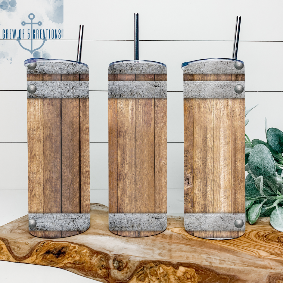 Whiskey Barrel 20 oz Tumbler