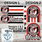 Falcons Baseball (6 Design Options)
