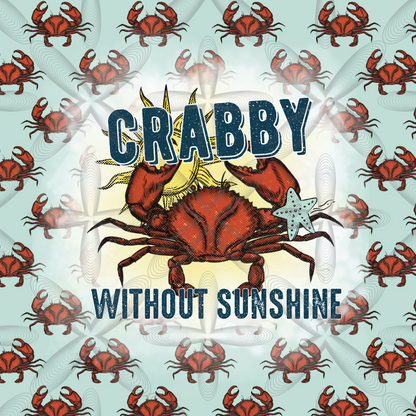 Crabby Without Sunshine 20 oz Tumbler