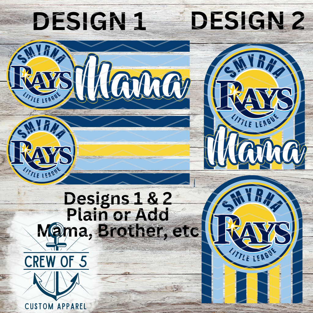 Smyrna Rays (6 Design Options)