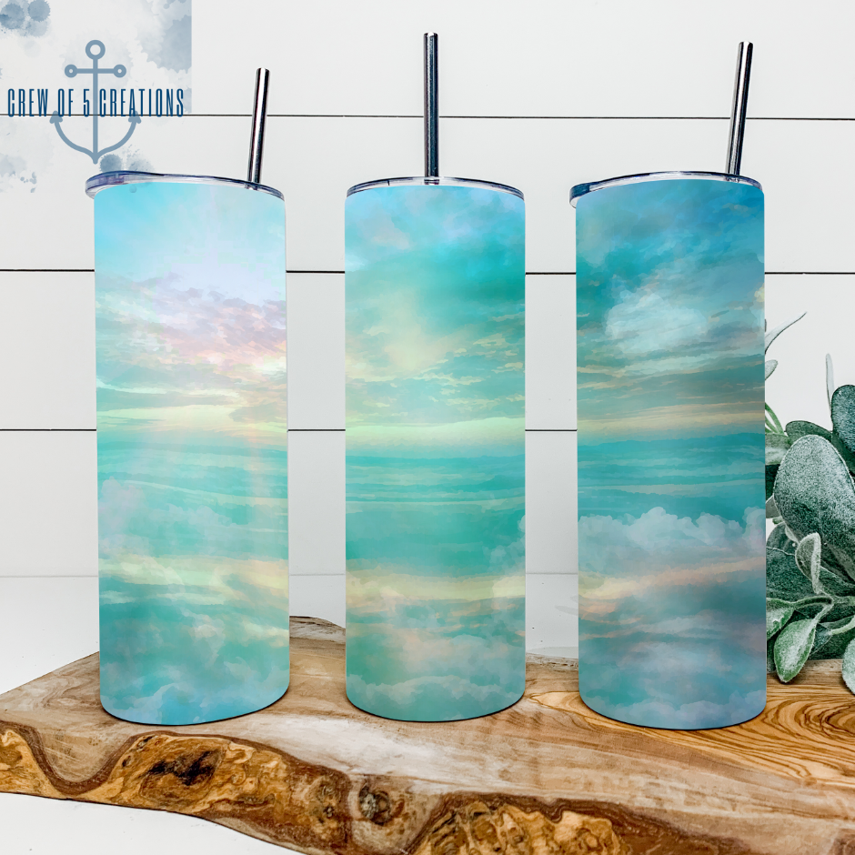 Cloud Sunrise / Sunset (4 Different Colors) 20 oz Tumbler