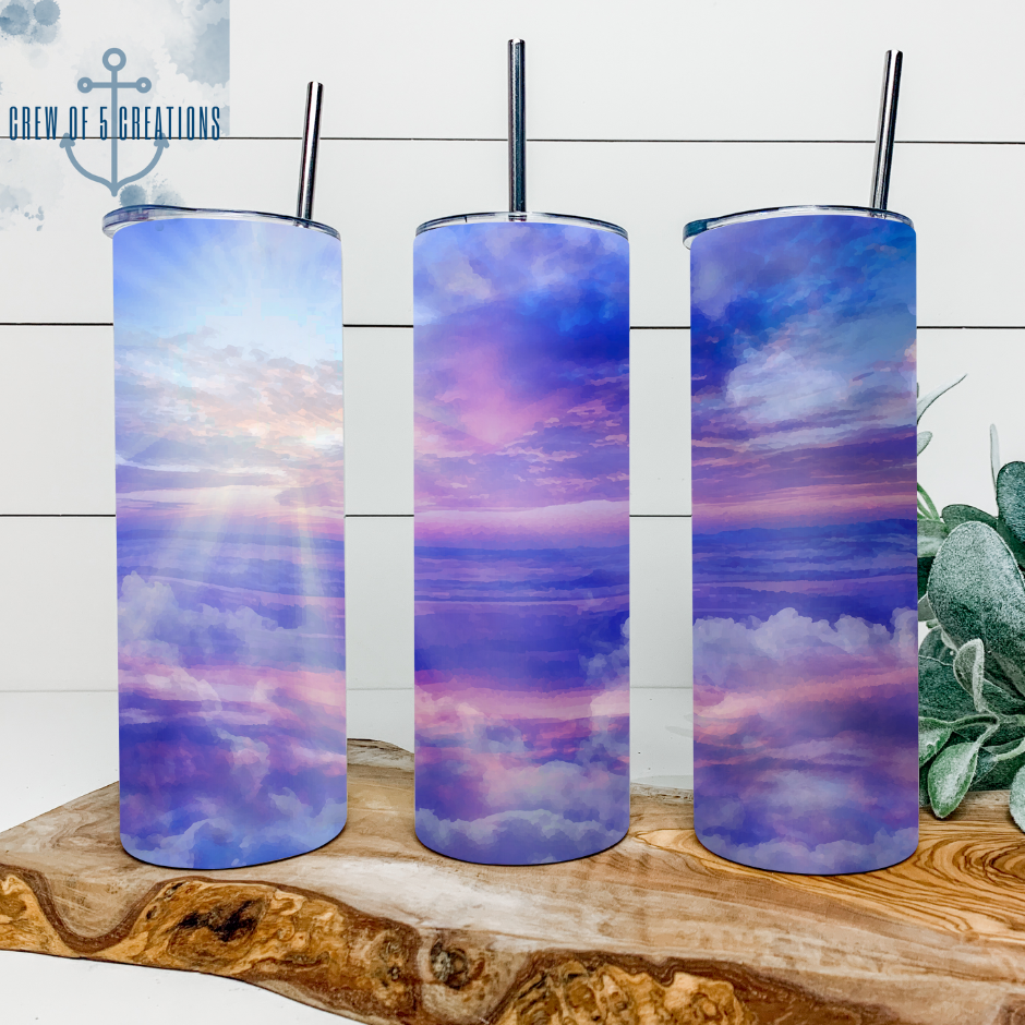 Cloud Sunrise / Sunset (4 Different Colors) 20 oz Tumbler