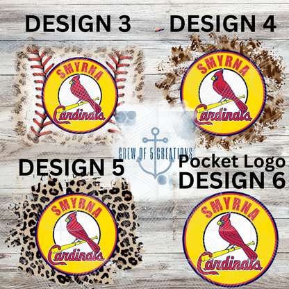 Smyrna Cardinals (6 Design Options)