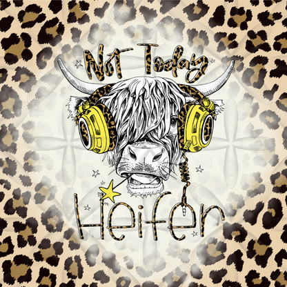 Not Today Heifer (2) 20 oz Tumbler