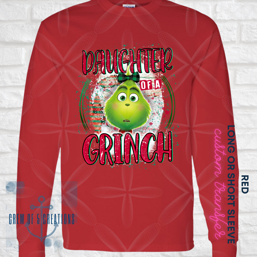 Green Family (Black, Gray, Green & Red Shirts Available)
