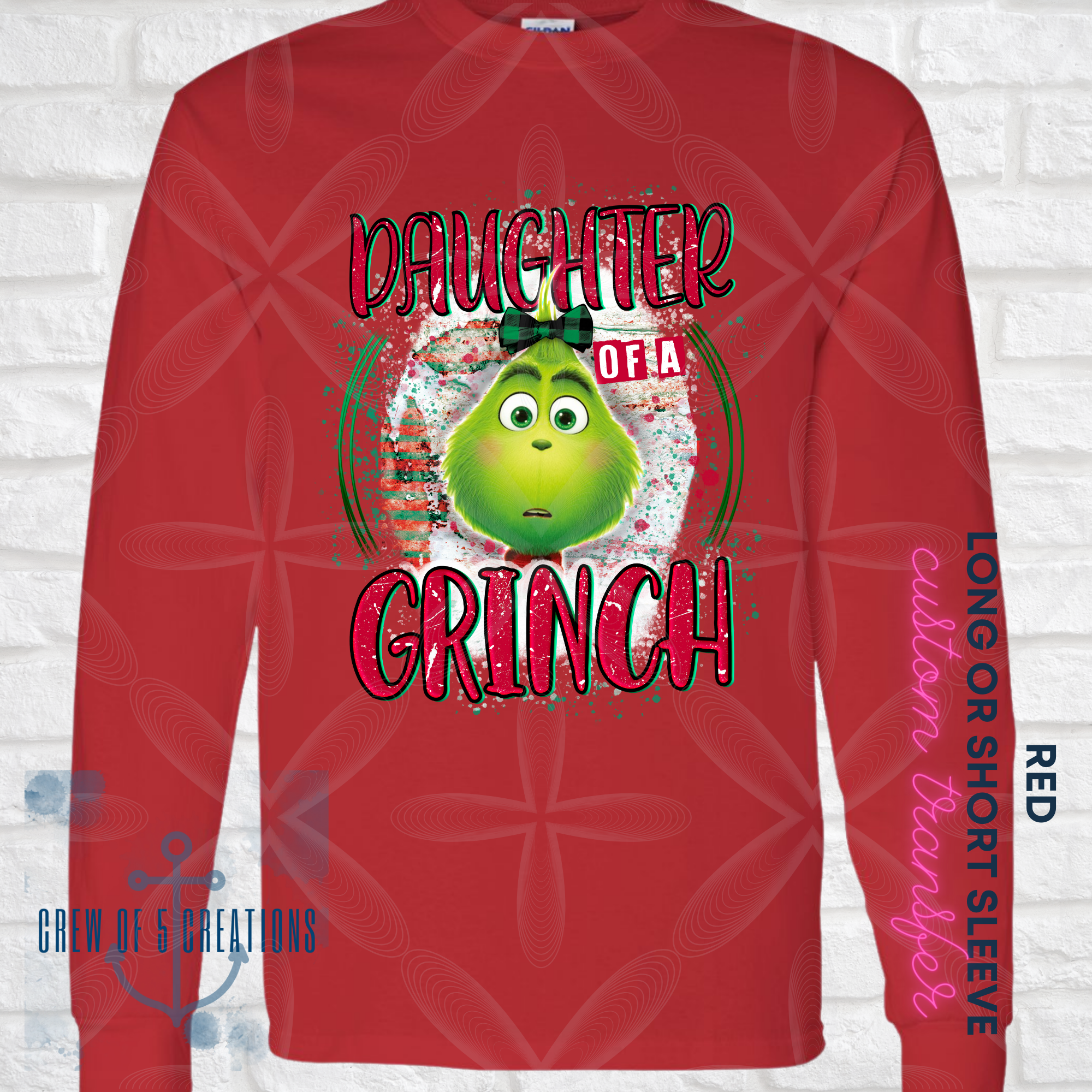 Green Family (Black, Gray, Green & Red Shirts Available)