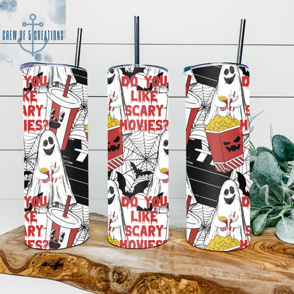 Do You Like Scary Movies Georgie the Ghost 20 oz Tumbler