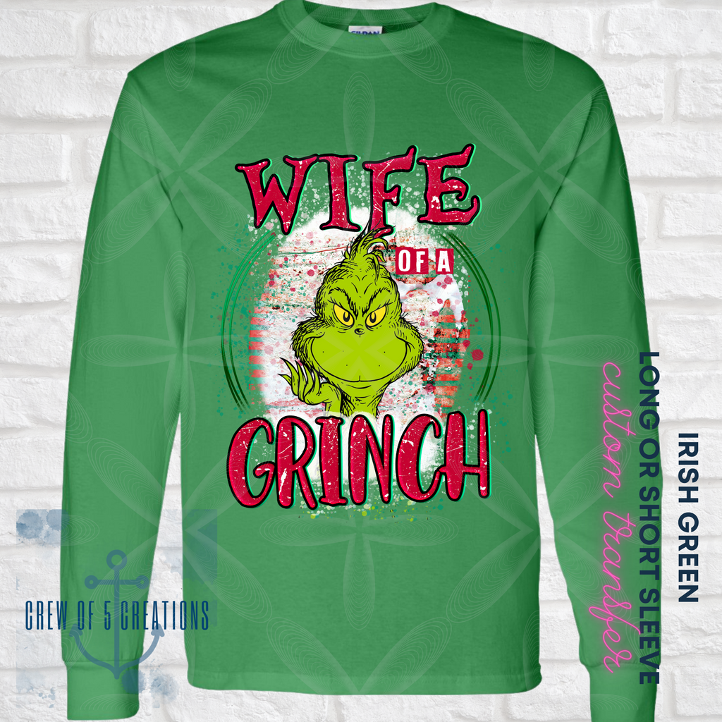 Green Family (Black, Gray, Green & Red Shirts Available)