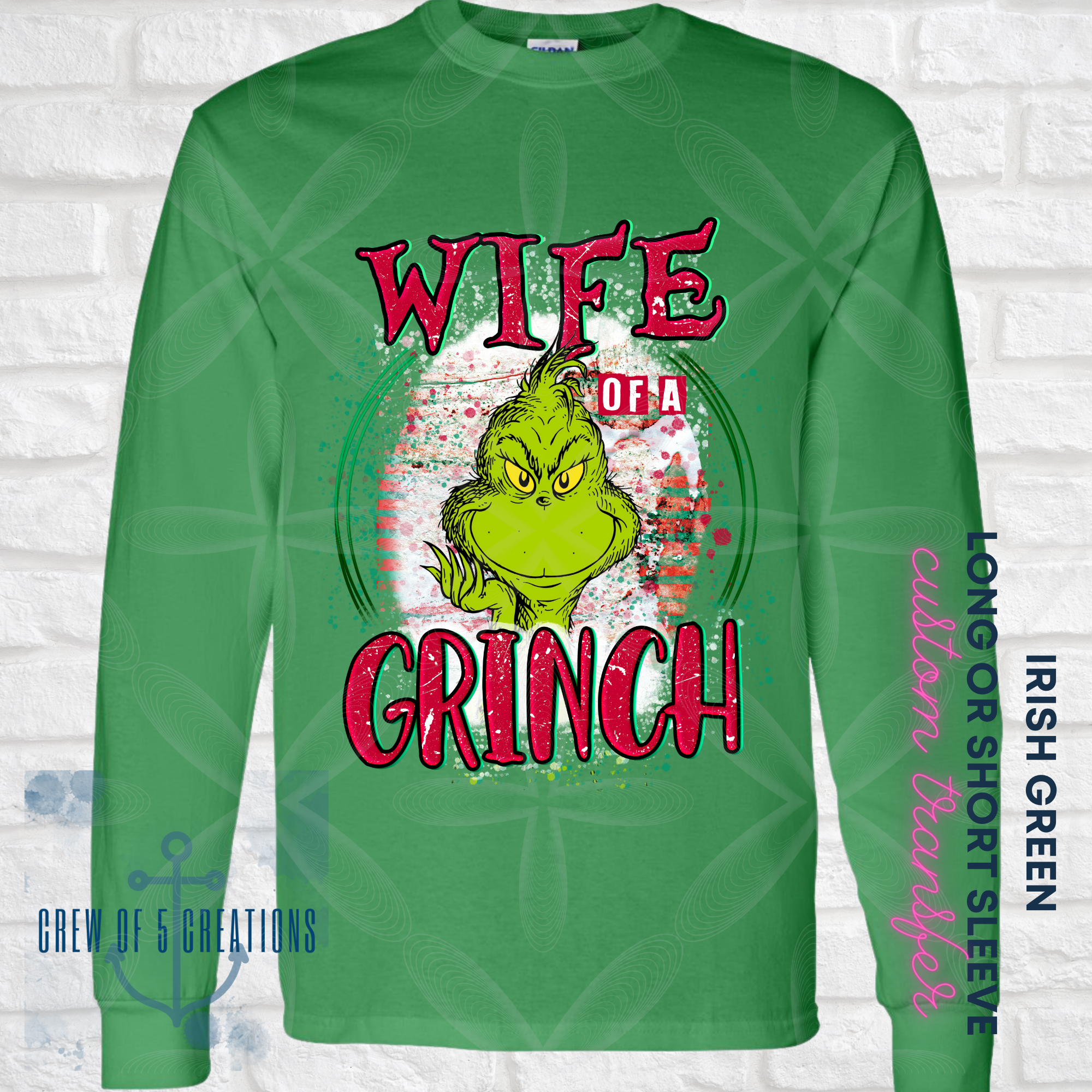 Green Family (Black, Gray, Green & Red Shirts Available)